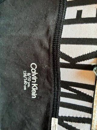 Boxers Calvin Klein Niño Talla 8-10 (4 unidades)