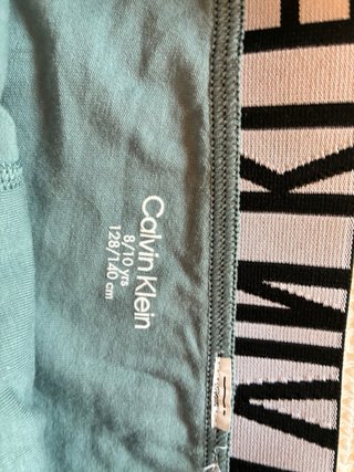 Boxers Calvin Klein Niño Talla 8-10 (4 unidades)