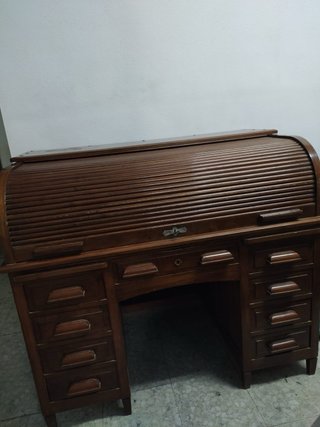 Mueble Buró Escritorio Nogal