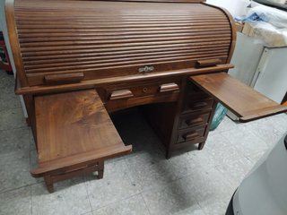 Mueble Buró Escritorio Nogal