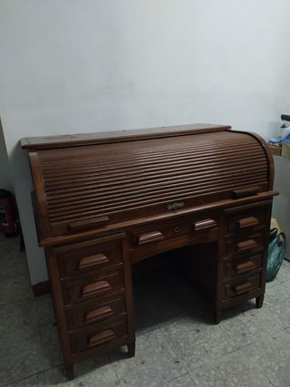 Mueble Buró Escritorio Nogal