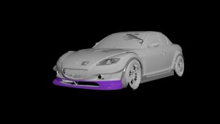 Lip delantero Mazda RX8