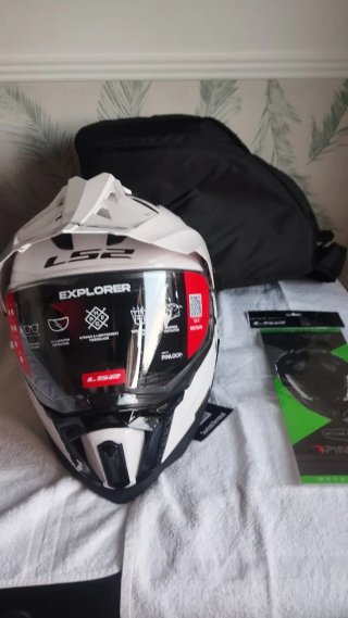 Casco LS2 Explorer 701 Blanco