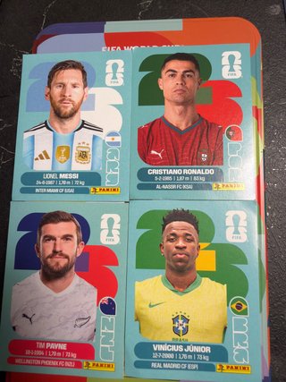 Cromos Panini FIFA World Cup 2026