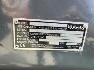 Excavadora Kubota KX185-3