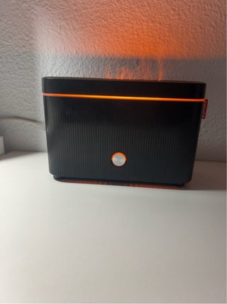 Humidificador LED AMBAR Negro/Naranja