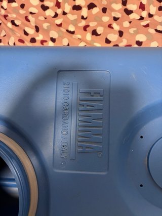 Tanque de agua para caravana