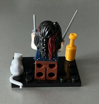 Minifigure Jack Sparrow Pirati Caraibi (comp LEGO)