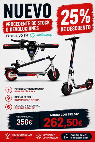 Patinete Eléctrico Aprilia eSRZ