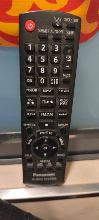 Equipo de música Panasonic SA-PMS