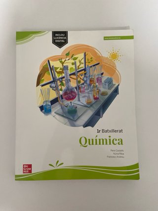 Libro de Química de 1.º de Bachillerato