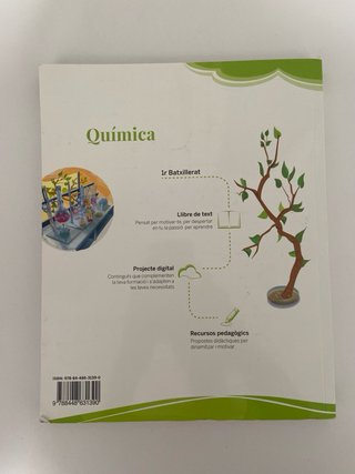 Libro de Química de 1.º de Bachillerato