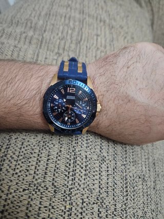 Reloj Guess hombre Azul y Dorado