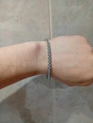 Pulsera de Acero Inoxidable trenzada