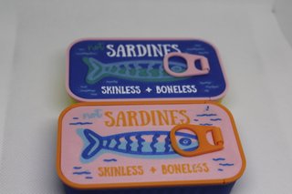 Joyero lata sardinas not sardines