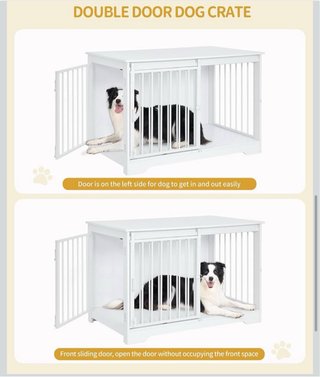 Casa madera para mascotas blanca