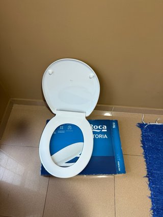 Tapa WC Roca Victoria Blanca. NUEVO!