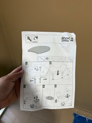 Tapa WC Roca Victoria Blanca. NUEVO!