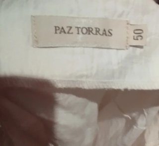 Blusa Paz Torras Beige Talla XL