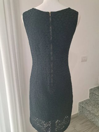 Tubino nero in pizzo