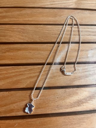 Collar Tous Oso Plata