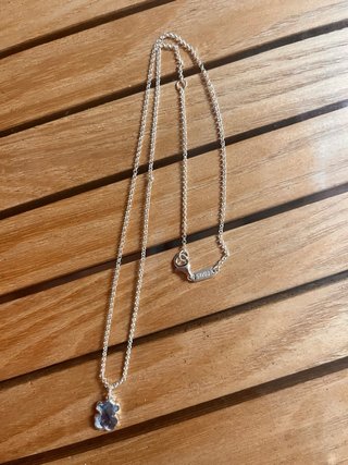 Collar Tous Oso Plata
