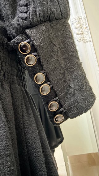 Vestido corto negro Mango Suit
