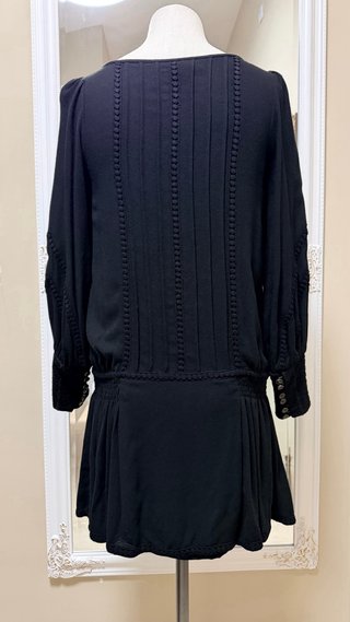 Vestido corto negro Mango Suit