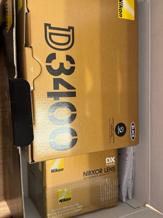 Cámara Nikon D3400 Kit 18-55 VR Negra