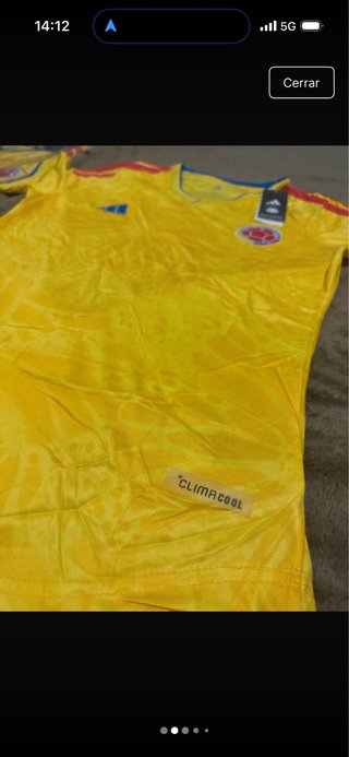 Camisa Selección Colombia Adidas