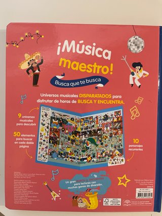 Libro infantil ¡Música maestro!