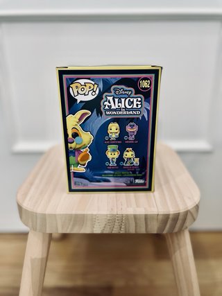 Funko Pop White Rabbit 1062 Blacklight Disney