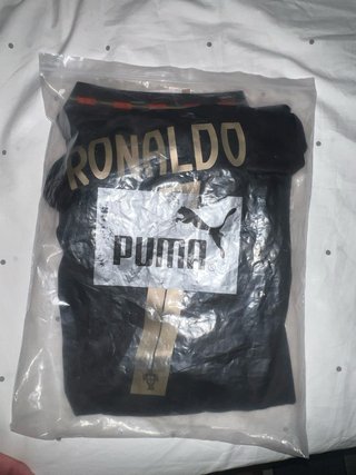 Camiseta Portugal Mundial 26 Puma Negra