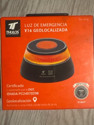 Luz de Emergencia V16 Geolocalizada THULOS