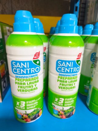 Sani Centro Desinfectante Frutas y Verduras