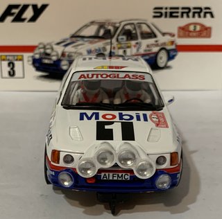 Scalextric Fly Ford Sierra Cosworth Monte Carlo