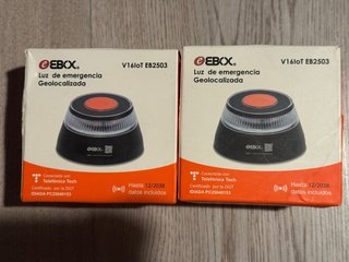 Baliza V16 EBOX Geolocalizada