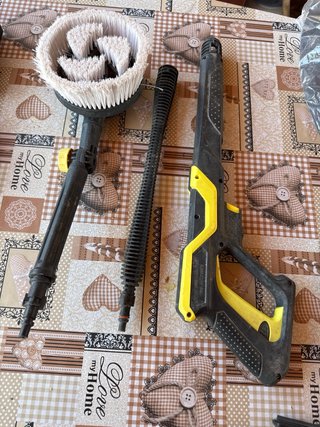 Juego Pistola, lanza y cepillo Parkside