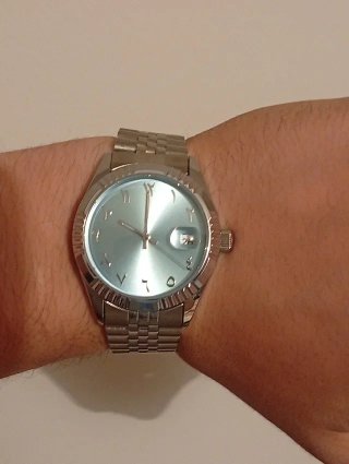 Reloj Automático Azul Cielo