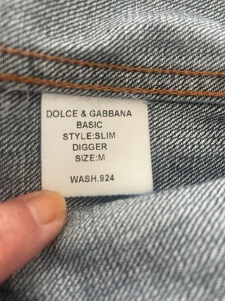 Cazadora vaquera de hombre Dolce&Gabbana.