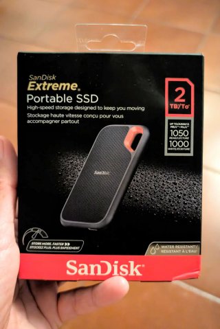 Disco duro SanDisk Extreme Portable SSD 2TB V2