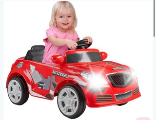 Coche eléctrico infantil rojo sin usar