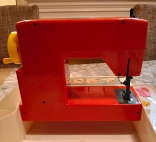 Máquina de coser infantil Roman, manual y eléctric