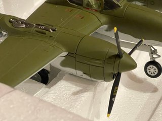 1:48 FRANKLIN MINT P-38 LIGHTNING U.S.A.A.F. "JACK