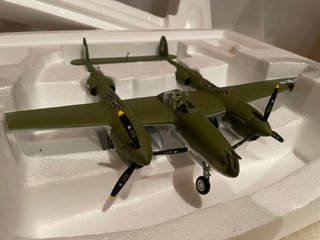 1:48 FRANKLIN MINT P-38 LIGHTNING U.S.A.A.F. "JACK