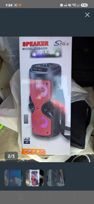 Altavoz Karaoke Sing-e ZQS4209