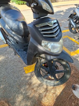SYM 125 HD Evo Scooter Negra/Gris