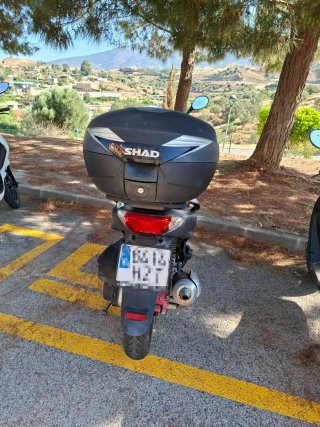 SYM 125 HD Evo Scooter Negra/Gris