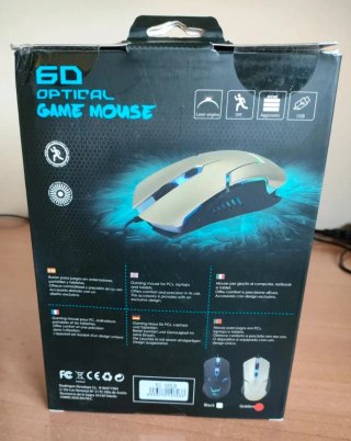 Ratón Gamer 6D Óptico Aome Nuevo