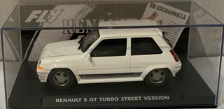 Scalextric Fly Renault 5 GT Turbo Blanco